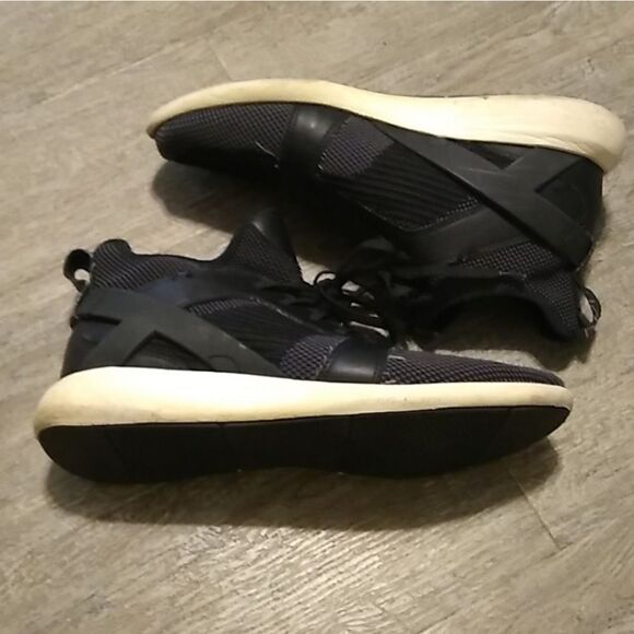 ALDO Derik Black Knit High Top Sock Trainers 12 - Picture 6 of 8